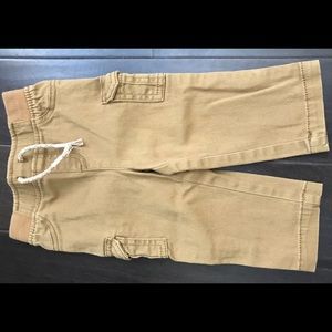 Boys, 12month khaki cargo pants